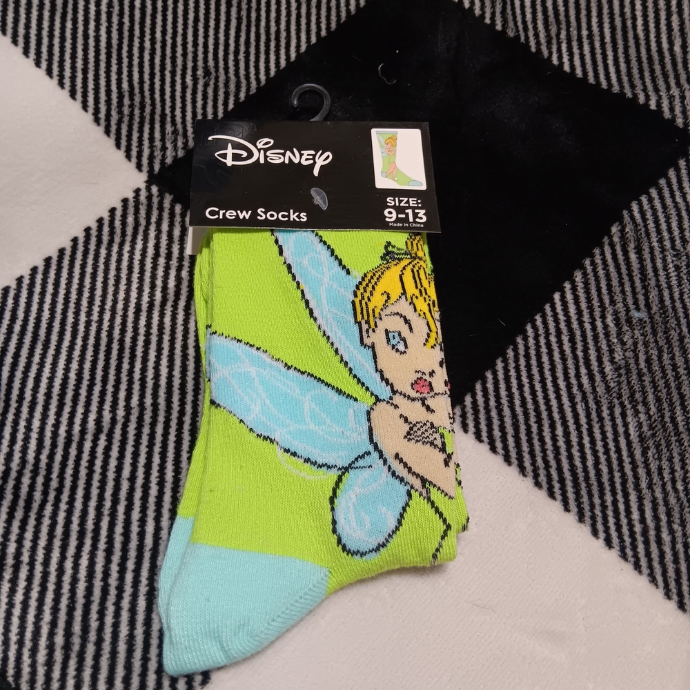 Disney Tinkerbell 🐛Crew Socks